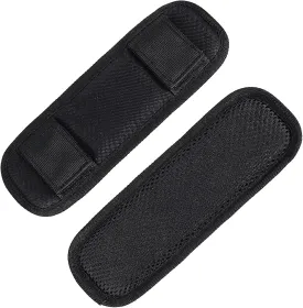 2 Pack Removable Shoulder Strap Pad Replacement Non-Slip Duffle Bag Strap Detachable Cushion Backpack Shoulder Relief Pad Comfortable Luggage Sling Bags Padded Attachments for Guitar Tote Purse