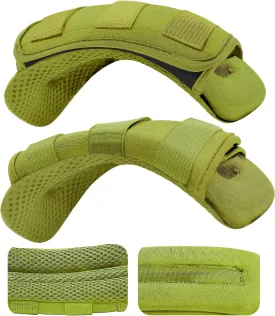 2Pcs Thick Cushioned Shoulder Pads, Anti-Slip Design and Breathable Mesh Pads for Shoulder Strap,Soft and Comfortable