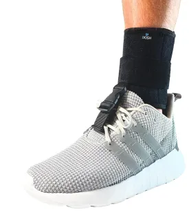 AFO Foot Drop Brace - Drop Foot Brace for Walking - AFO - Unisex (Black)