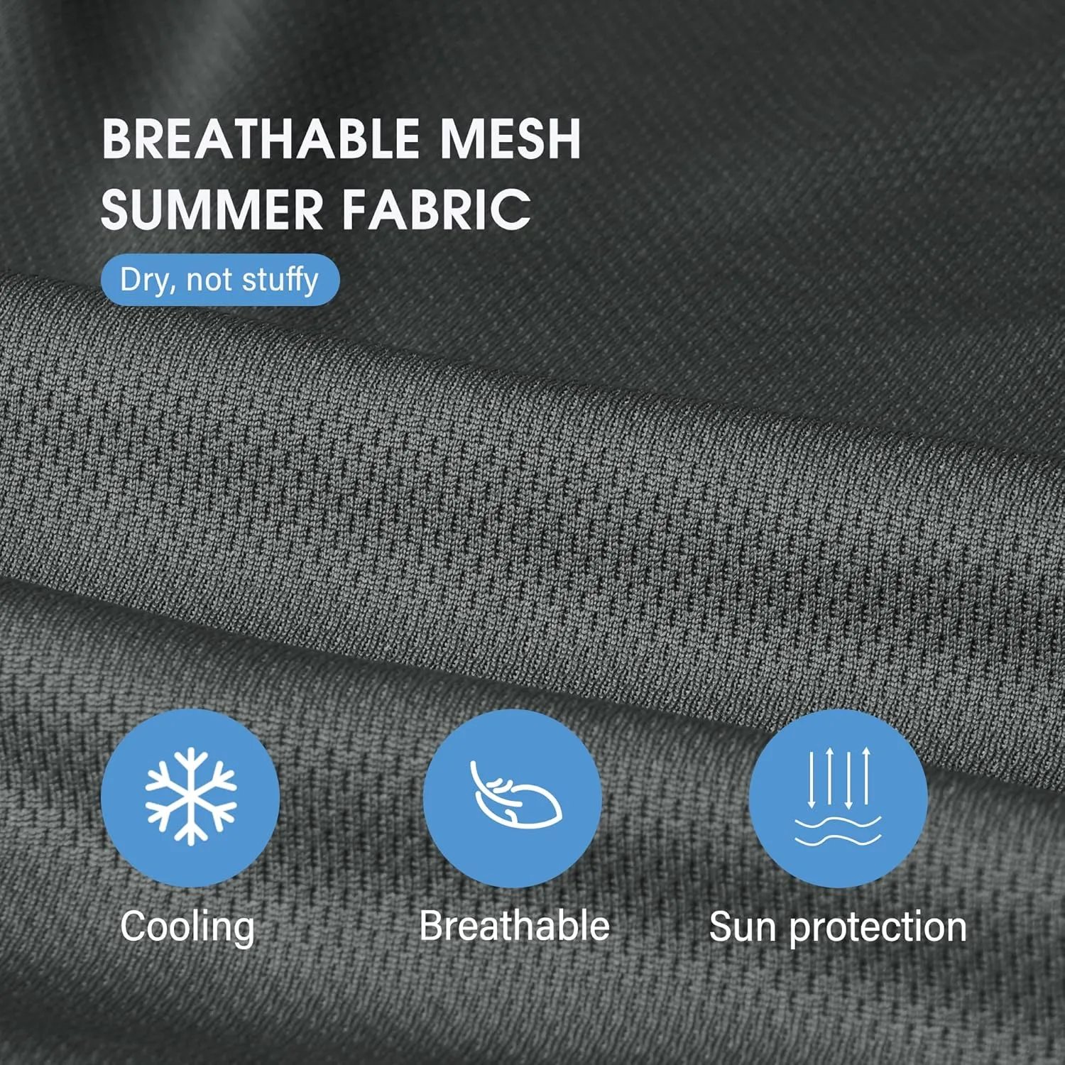 AIWOLU Balaclava Full Face Mask Summer for Sun Protection Breathable Long Neck Covers for Men Women Cycling Fishing