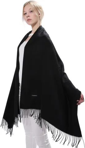 Anboor Women Scarf Pashmina Shawls Wraps with Tassel for Evening Dresses Winter Scarf Soft Cashmere Feel Large Scarves