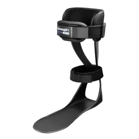 Brace On AFO S-Type - Drop Foot Stabilizer Brace, Moldable, Trimmable, Lightweight Polyethylene, Drop Foot Braces for Men, AFO Brace and Foot Drop Braces, Foot Boot for Injured Foot, Men, Left