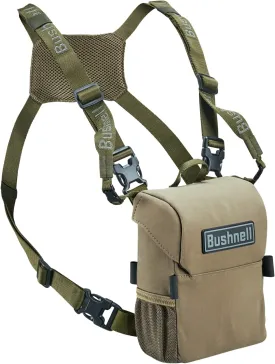 Bushnell Vault Binoculars Pack, Rugged Carrying Case for Outdoor Enthusiasts with Water-Resistant Design and Multiple Pockets, Slate Green