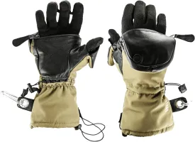 CFCM Convertible Fold-Away Cold Weather Mitt Transforms to Gloves, Water-Resistant, Touchscreen Capable