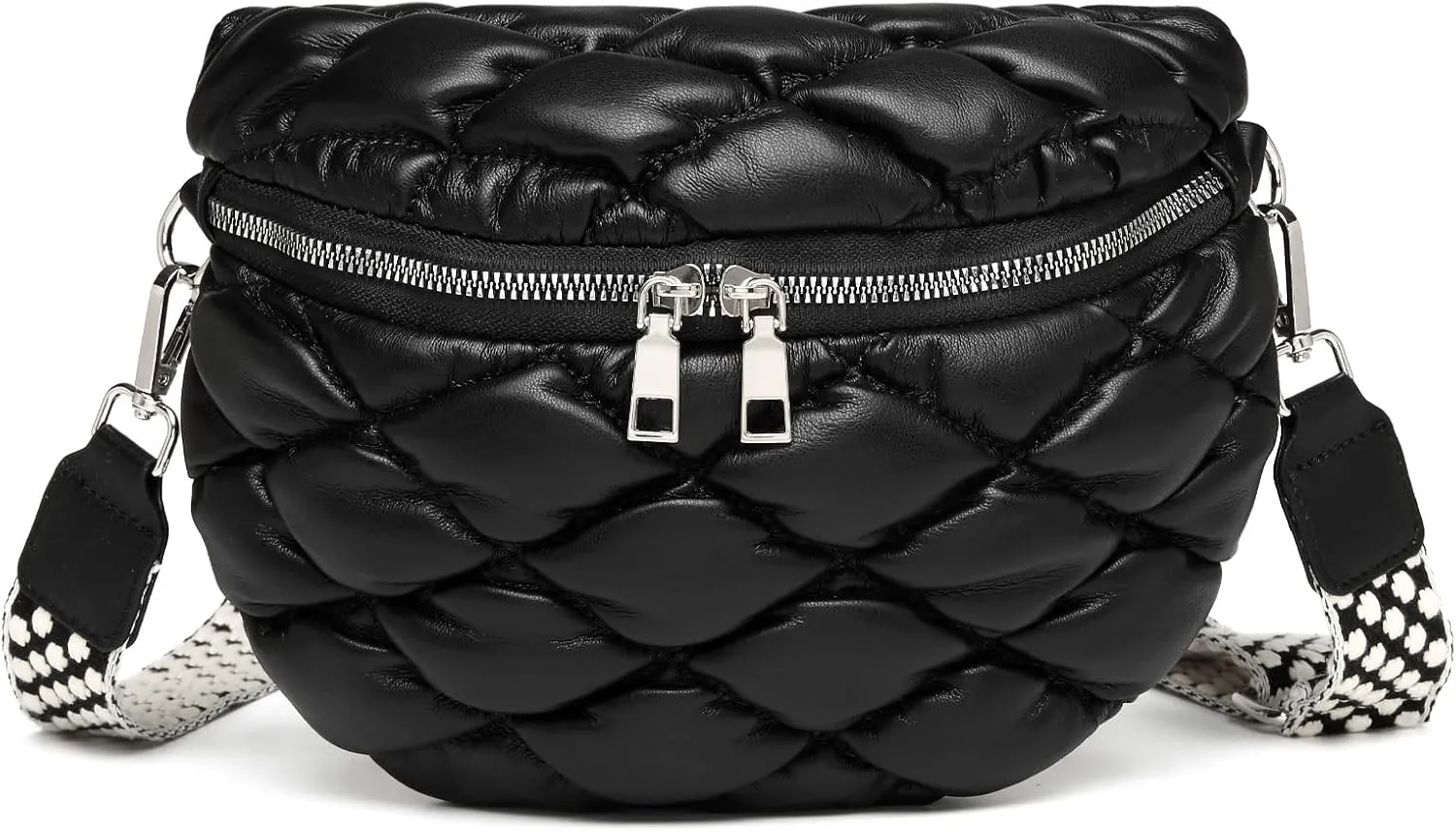 Eslcorri Crossbody Bags for Women - Fashion Sling Purse Shoulder Bag Fanny Pack Leather Causal Chest Bum Bag Cross Body Purse