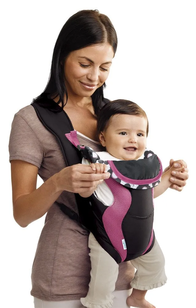Evenflo Breathable Infant Soft Carrier (Marianna Pink)