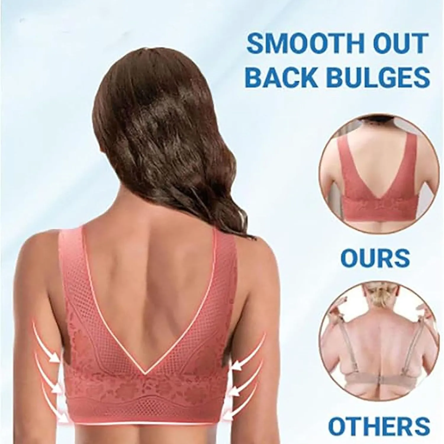 Hatmeo Women's Orthopedic -Sagging Bra,Zenchic Bra Hatmeo Bras for Senior Women, Hatmeo Posture Correcting Bra 2025