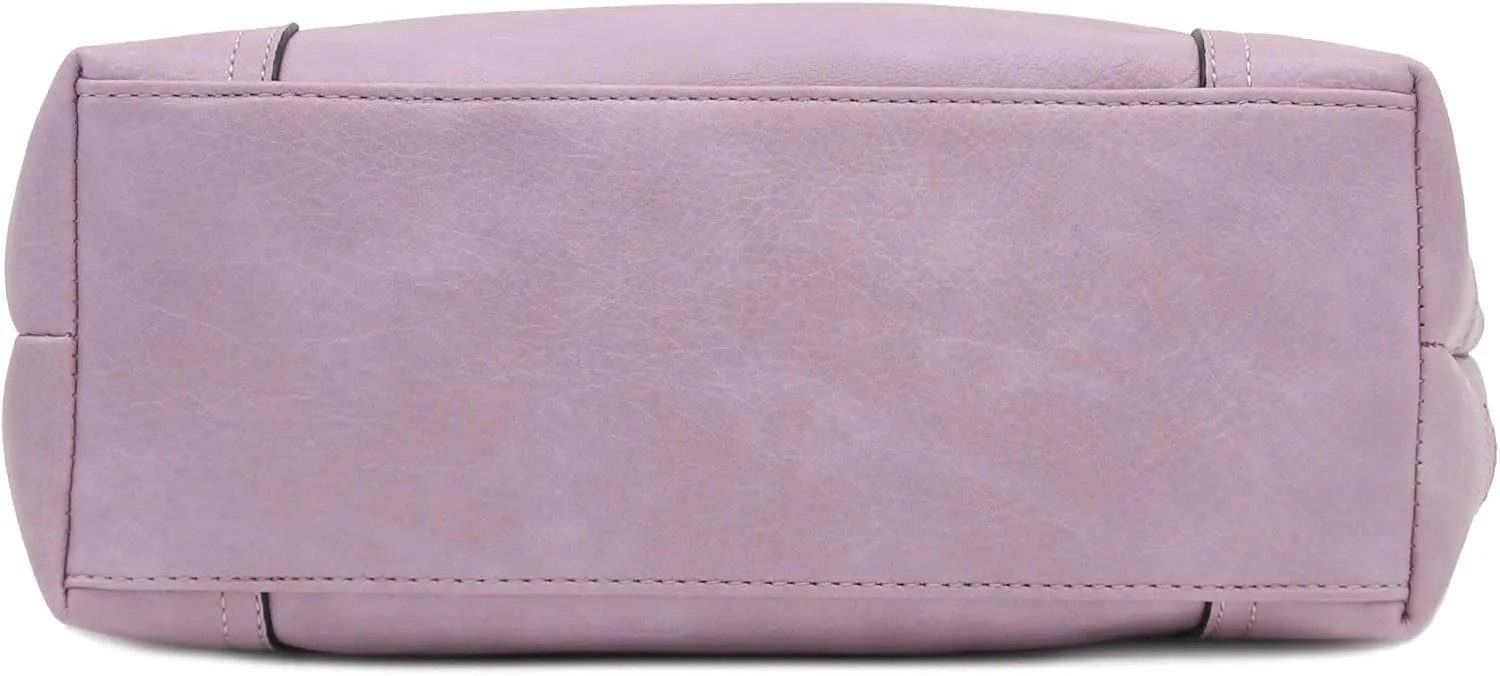 Hobo Shoulder Bag with Big Snap Hook Hardware
