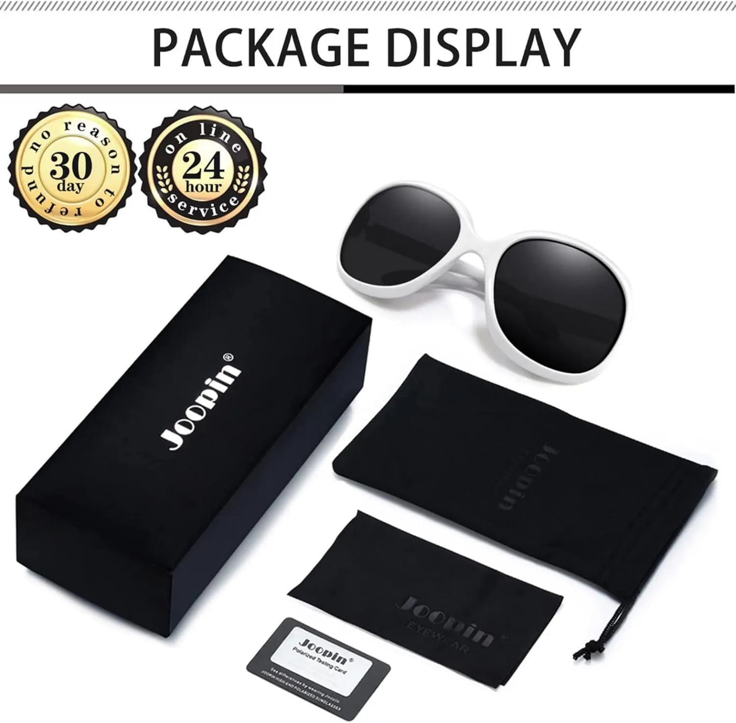 Joopin Oversized Sunglasses Womens Trendy Polarized Large Driving Sun Glasses Ladies UV Protective Big Sunnies Shades