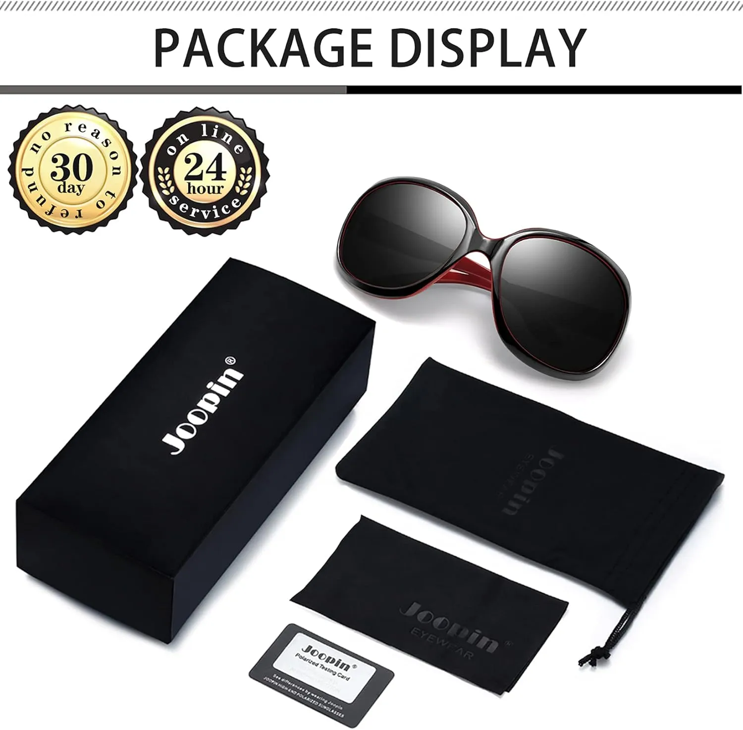 Joopin Oversized Sunglasses Womens Trendy Polarized Large Driving Sun Glasses Ladies UV Protective Big Sunnies Shades