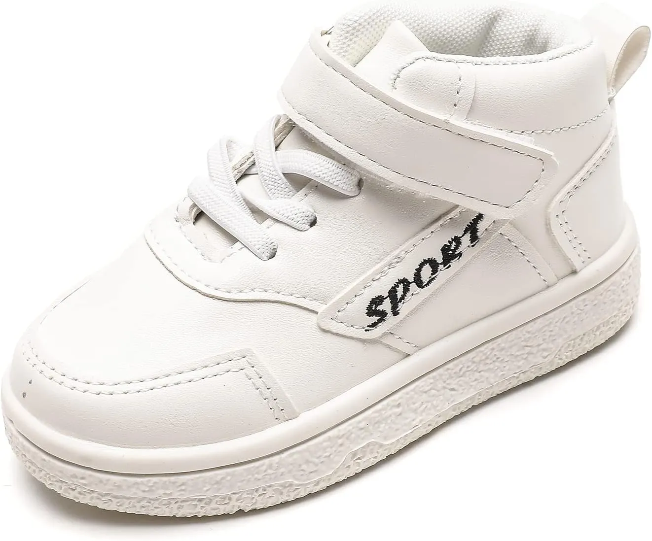 Kids Canvas Shoes Boys Girls High Top Canvas Slip On Sneakers