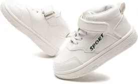 Kids Canvas Shoes Boys Girls High Top Canvas Slip On Sneakers