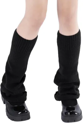 Komorebi Leg Warmers Y2K Kawaii Leg Warmers for Girl Women Cute Knitted Socks Y2K Harajuku Goth Accessories