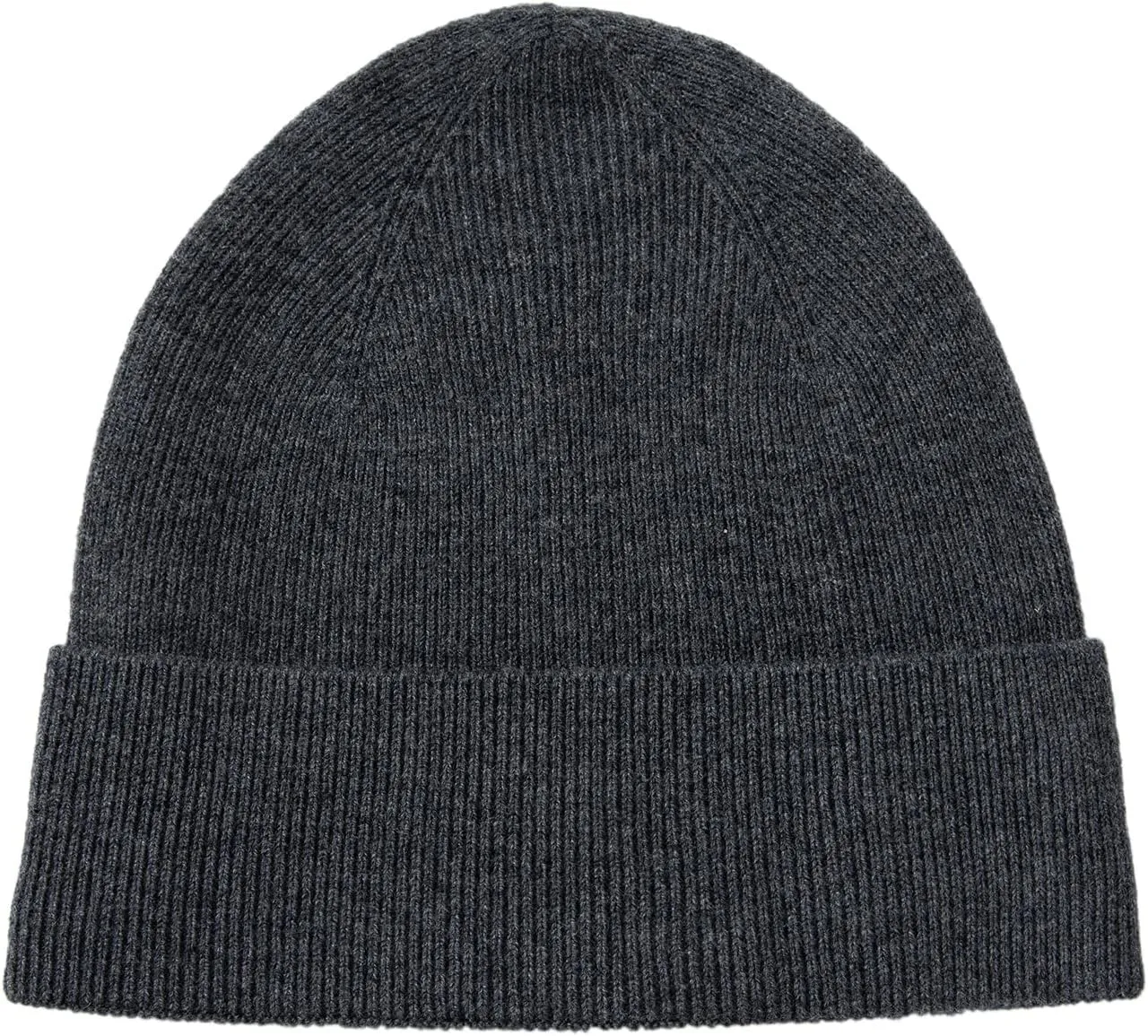 Lallier 100% Merino Wool Beanie with Fleece Lining for Men and Women, Pure Wool Ribbed Knit Warm Winter Hat with Gift Box