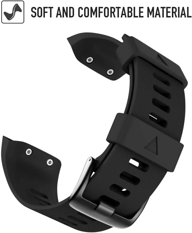 NotoCity for Garmin Forerunner 35 Band Soft Silicone Replacement Watch Strap Compatible with Forerunner 35 Smartwatch