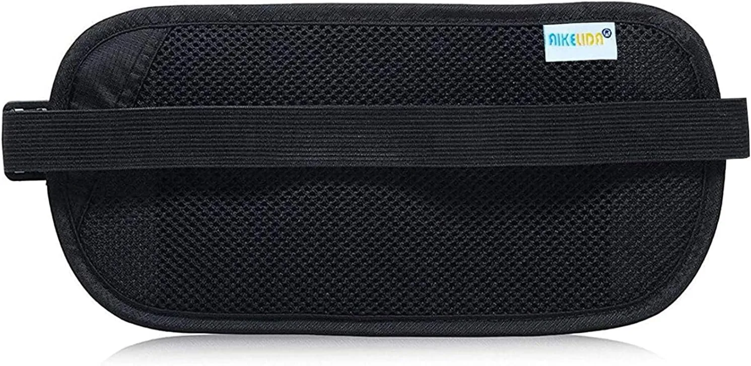 Passport Holder - Money Belt Secure Hidden Travel Wallet Undercover Fanny Pack with RFID Blocking