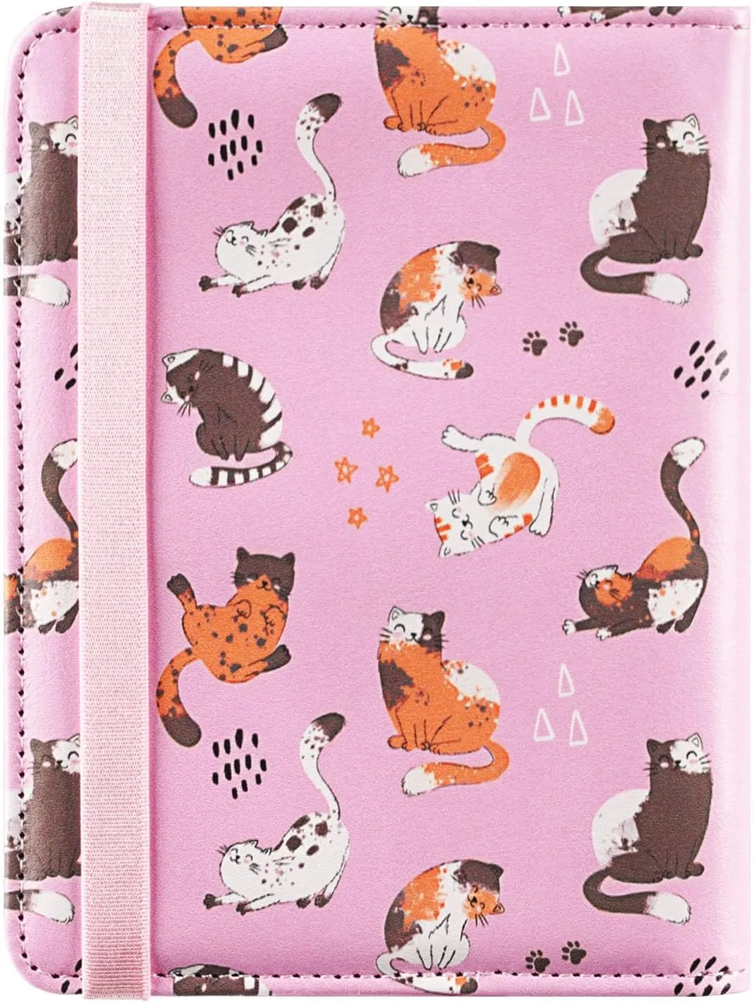 passport holder, passport cover, vaccine card holder, waterproof leather travel wallet with rfid blocking for men/women