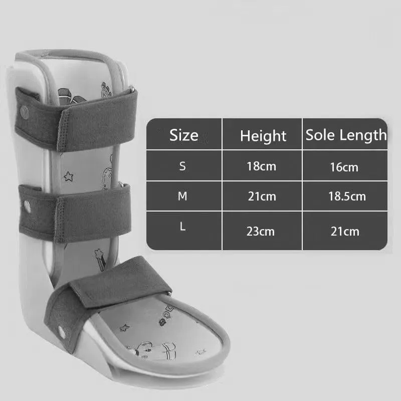 Pediatric AFO Kids Ankle Foot Brace Drop Foot Splint for Child Toddler Ankle Foot Orthosis Night Splint (Left Foot, Medium)