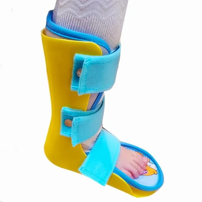 Pediatric AFO Kids Ankle Foot Brace Drop Foot Splint for Child Toddler Ankle Foot Orthosis Night Splint (Left Foot, Medium)