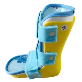 Pediatric AFO Kids Ankle Foot Brace Drop Foot Splint for Child Toddler Ankle Foot Orthosis Night Splint (Left Foot, Medium)