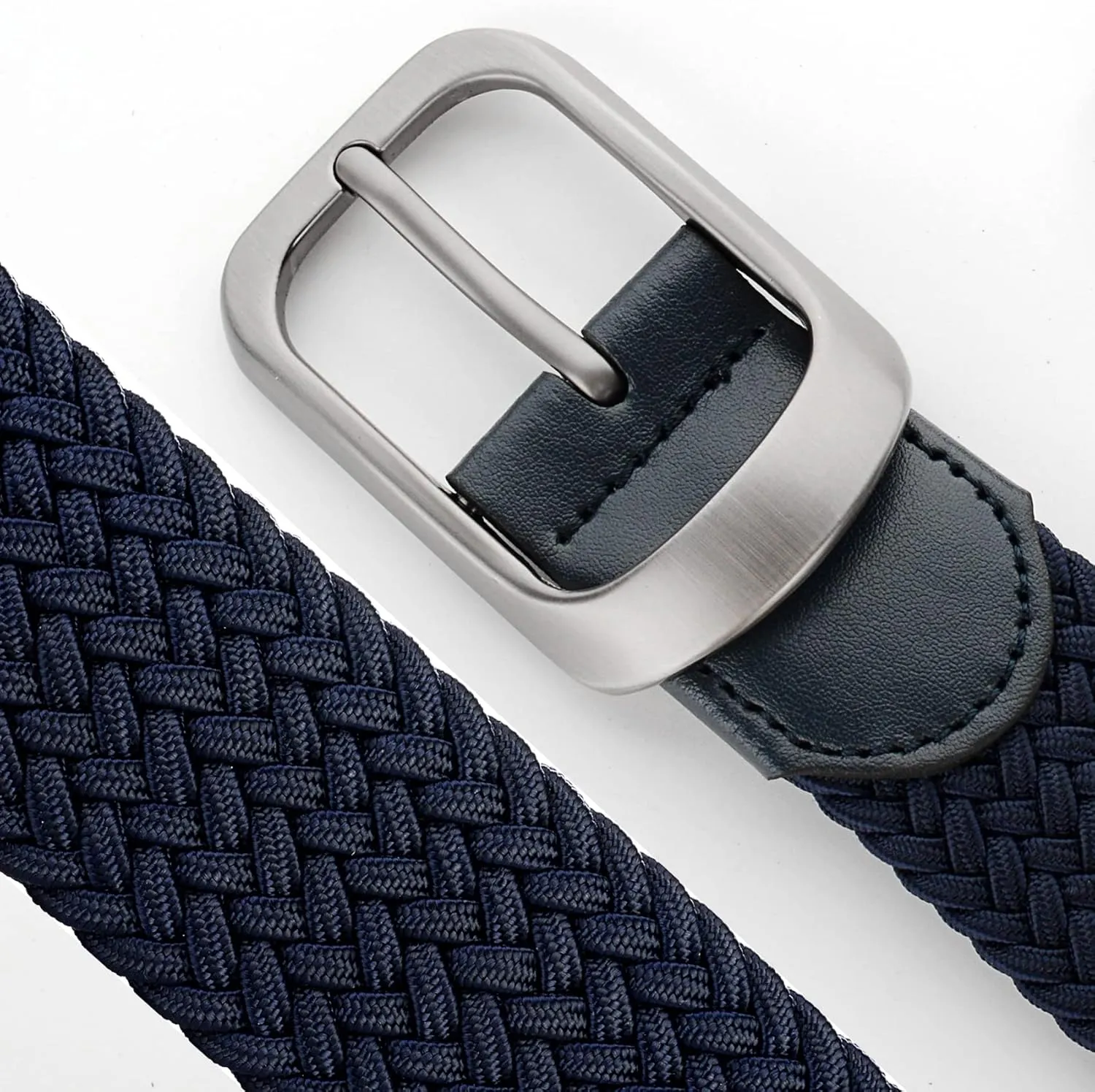 Plus Size 43'' to 75'' Mens Elastic Stretch Belts Big and Tall Belt