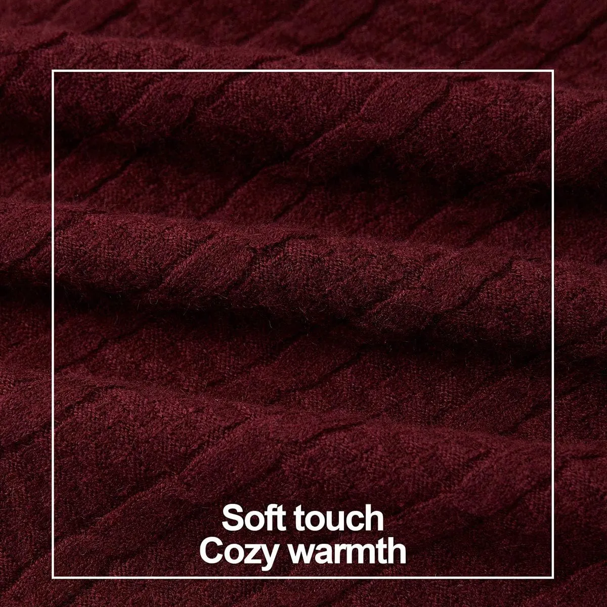 PULI Women's Versatile Knitted Shawls Scarf Poncho Sweater with Buttons Lightweight Spring Summer Fall Wraps