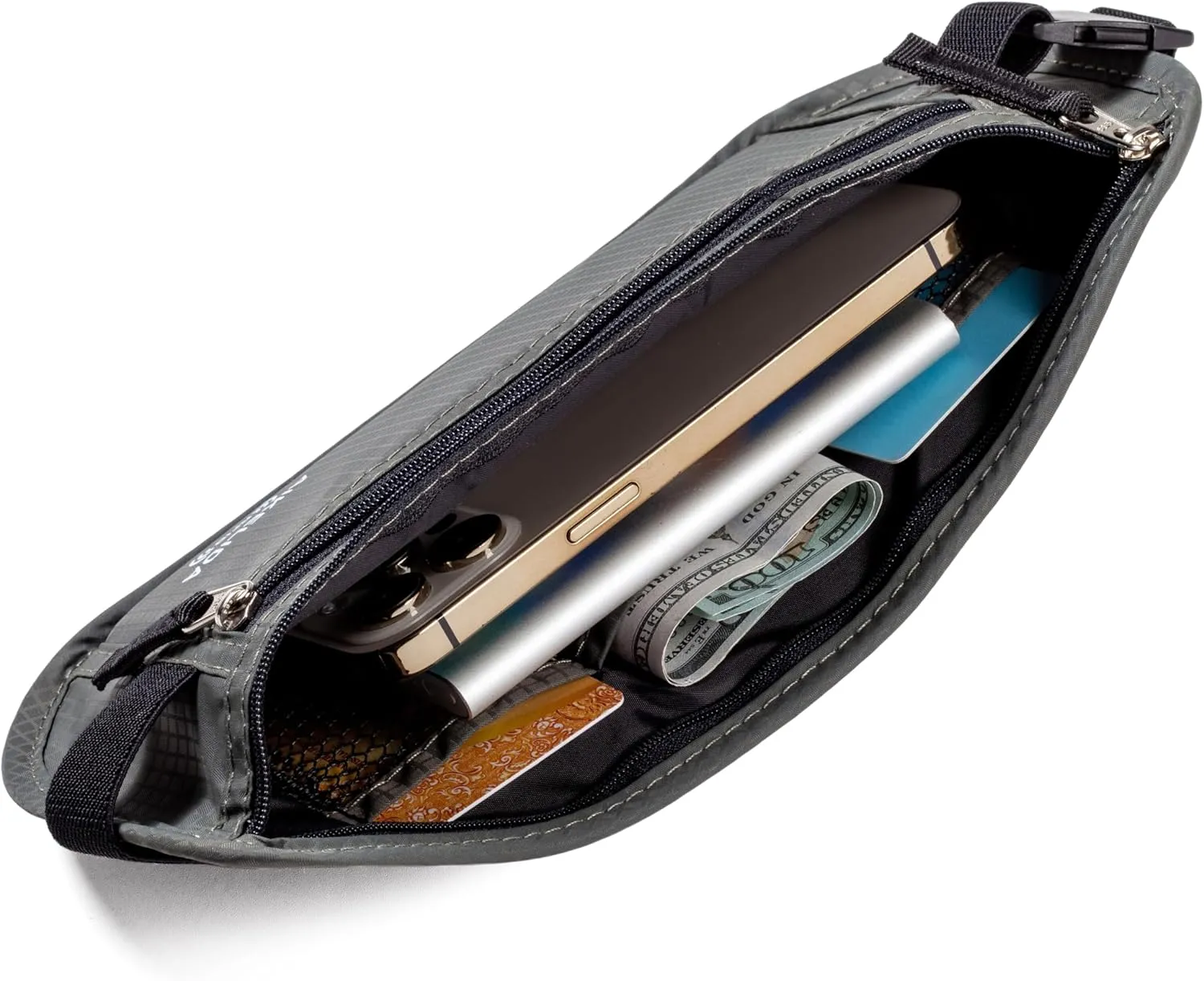 RFID Blocking Passport Holder - Money Belt & Travel Wallet, Travel Belt Bag Fanny Pack for Women Men