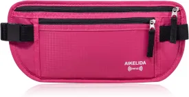 RFID Blocking Passport Holder - Money Belt & Travel Wallet, Travel Belt Bag Fanny Pack for Women