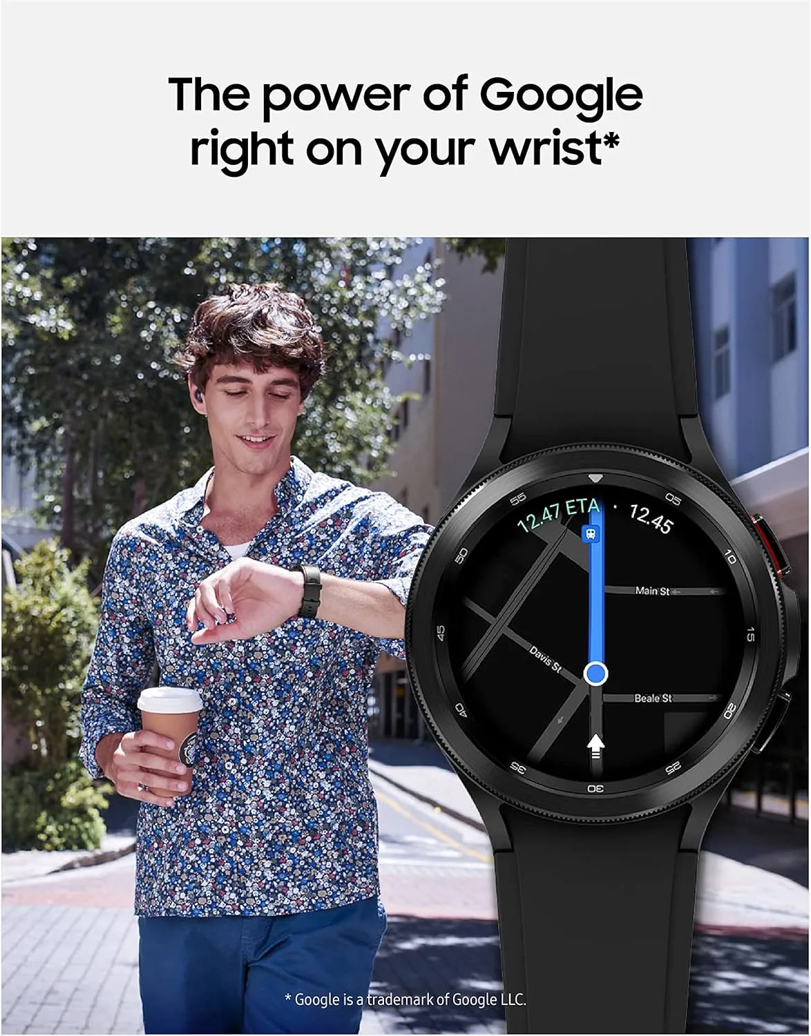 SAMSUNG Galaxy Watch 4 Classic 46mm Smartwatch with ECG Monitor Tracker for Health, Fitness, Running, Sleep Cycles, GPS Fall Detection, Bluetooth, US Version, Silver