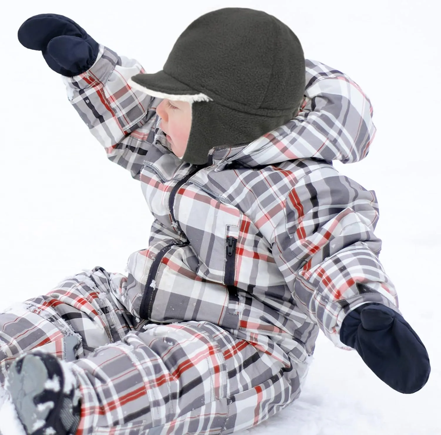 Sarfel Waterproof Toddler Mittens - Snow Gloves for Boys and Girls - Baby Winter Gloves