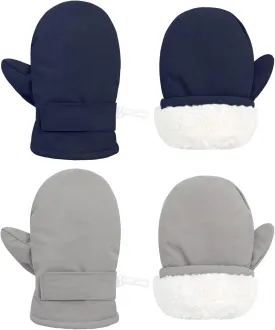 Sarfel Waterproof Toddler Mittens - Snow Gloves for Boys and Girls - Baby Winter Gloves