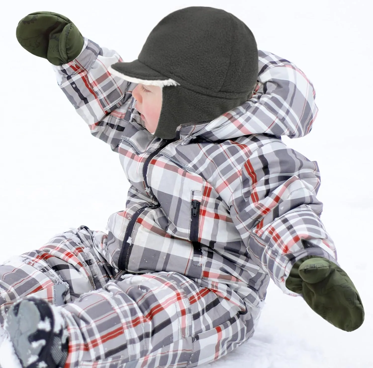 Sarfel Waterproof Toddler Mittens - Snow Gloves for Boys and Girls - Baby Winter Gloves