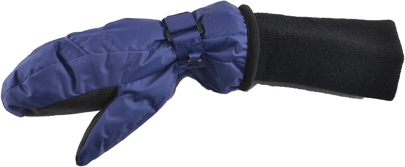 SnowStoppers Kids Waterproof Long Cuff Winter Mittens