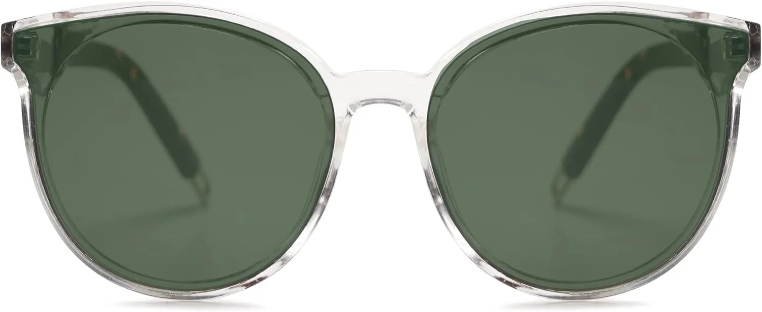 SOJOS Oversized Round Sunglasses for Women and Men