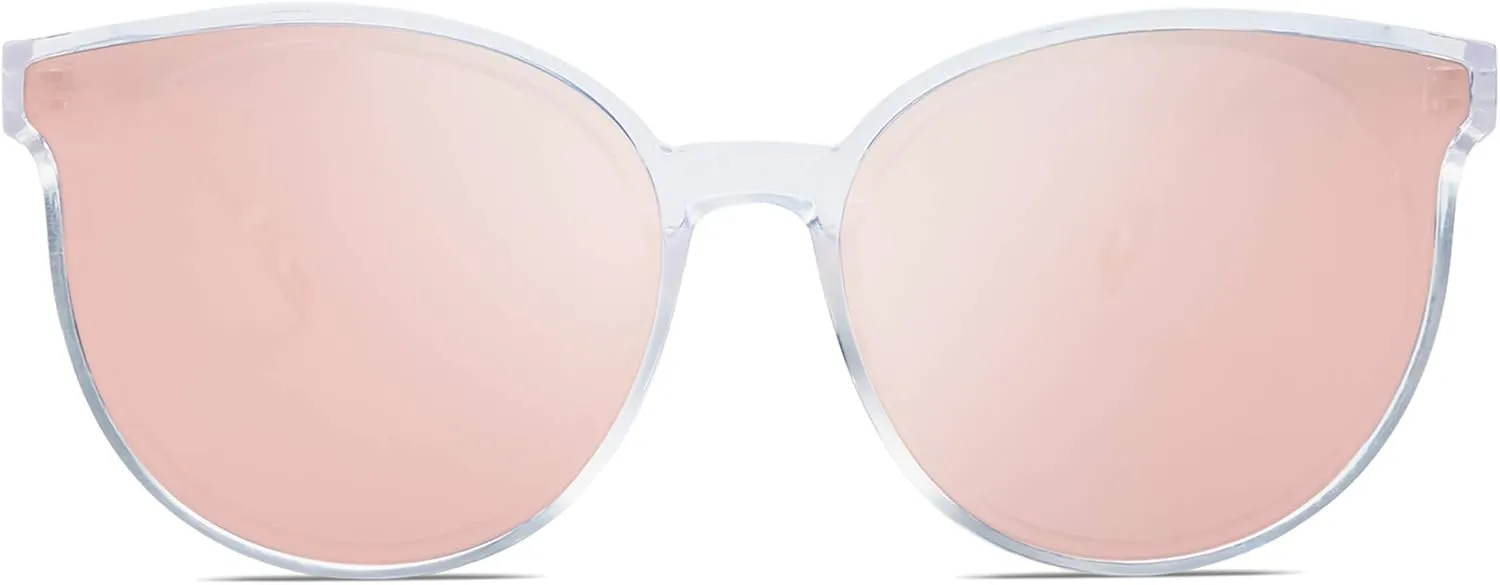 SOJOS Oversized Round Sunglasses for Women and Men