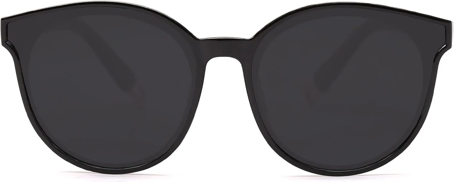 SOJOS Oversized Round Sunglasses for Women and Men