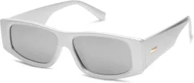 SOJOS Trendy Y2K Rectangle Polarized Sunglasses for Women Men Fashion Designer Rave Sunglasses SJ2228