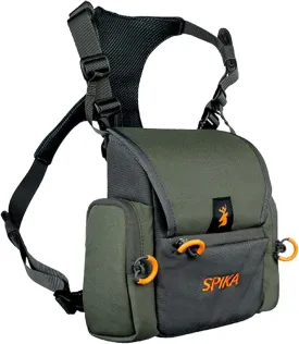 SPIKA Binocular Harness Chest Pack, Bino Case with Rangefinder Waterproof Pouch for Hunting