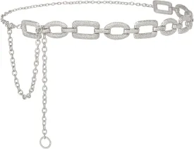 SUOSDEY Alloy Gold Waist Chain Belt for Women Fashion Cute Body Belly Link Belt Chain for Pants Dresses