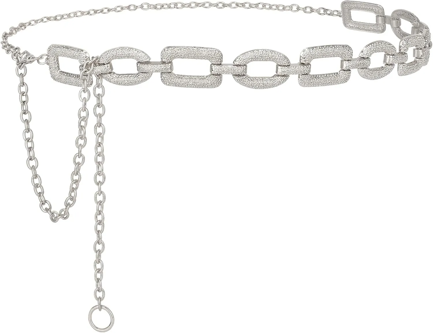 SUOSDEY Alloy Gold Waist Chain Belt for Women Fashion Cute Body Belly Link Belt Chain for Pants Dresses