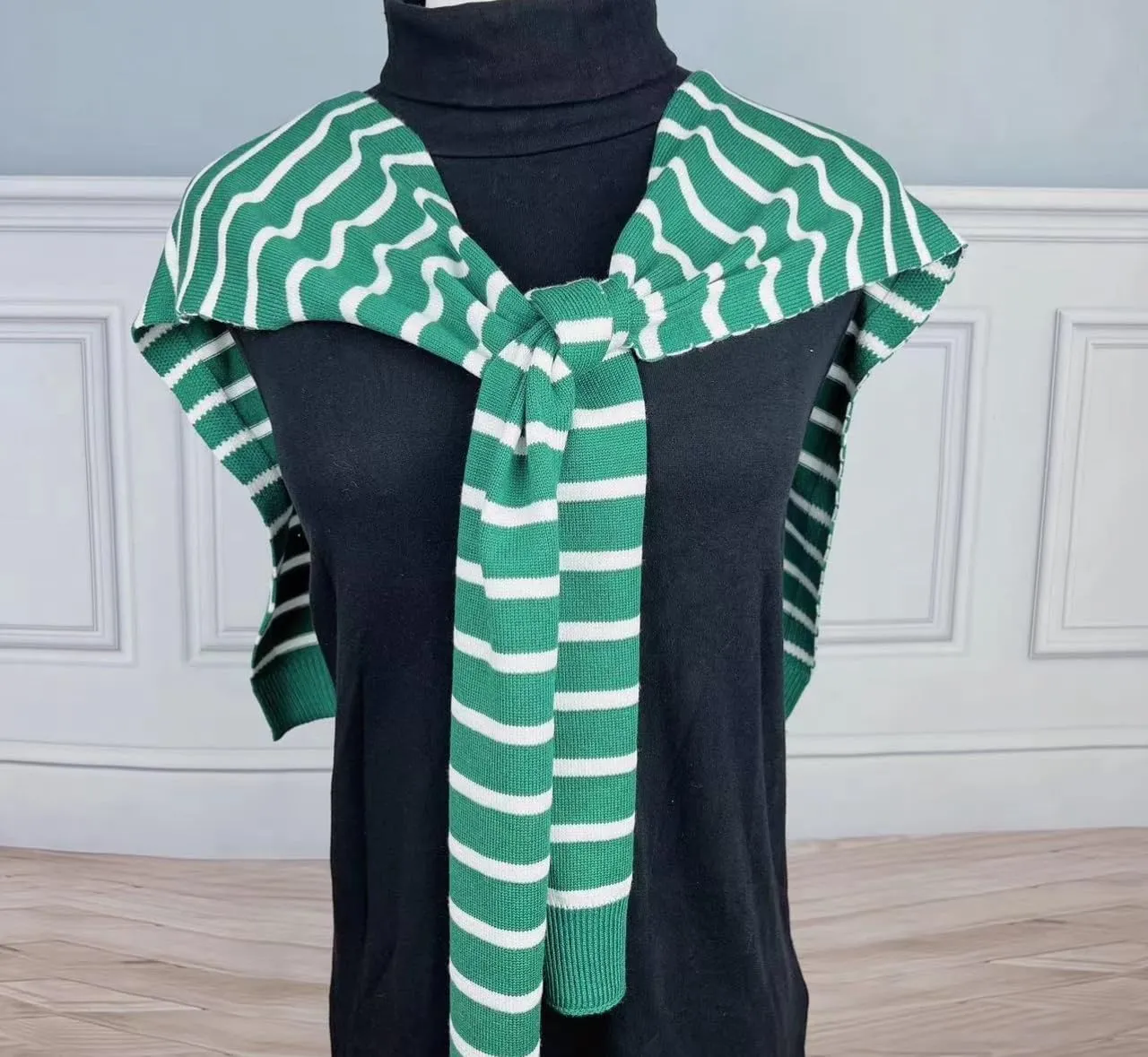 Sweater Shawl Wraps for Women Sweater Knitted Knotted Shawls Travel Casual Scarf Cape Shoulder Tops Fashion Wrap