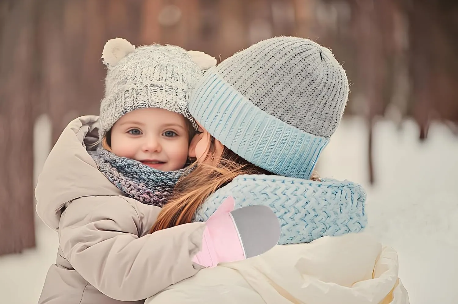 Toddler Gloves Baby Mittens Winter Warm Lined Fleece Gloves Waterproof Snow Baby Girls Mitten for Boys