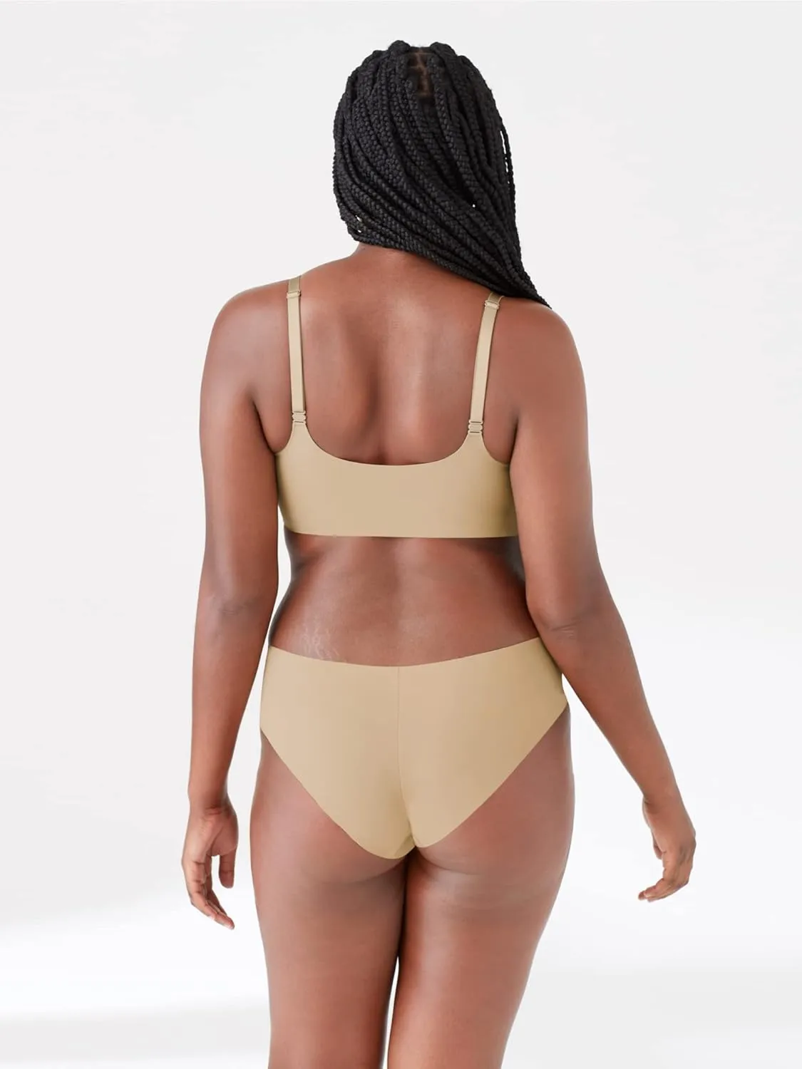 True & Co Women's True Body Triangle Convertible Strap Bra