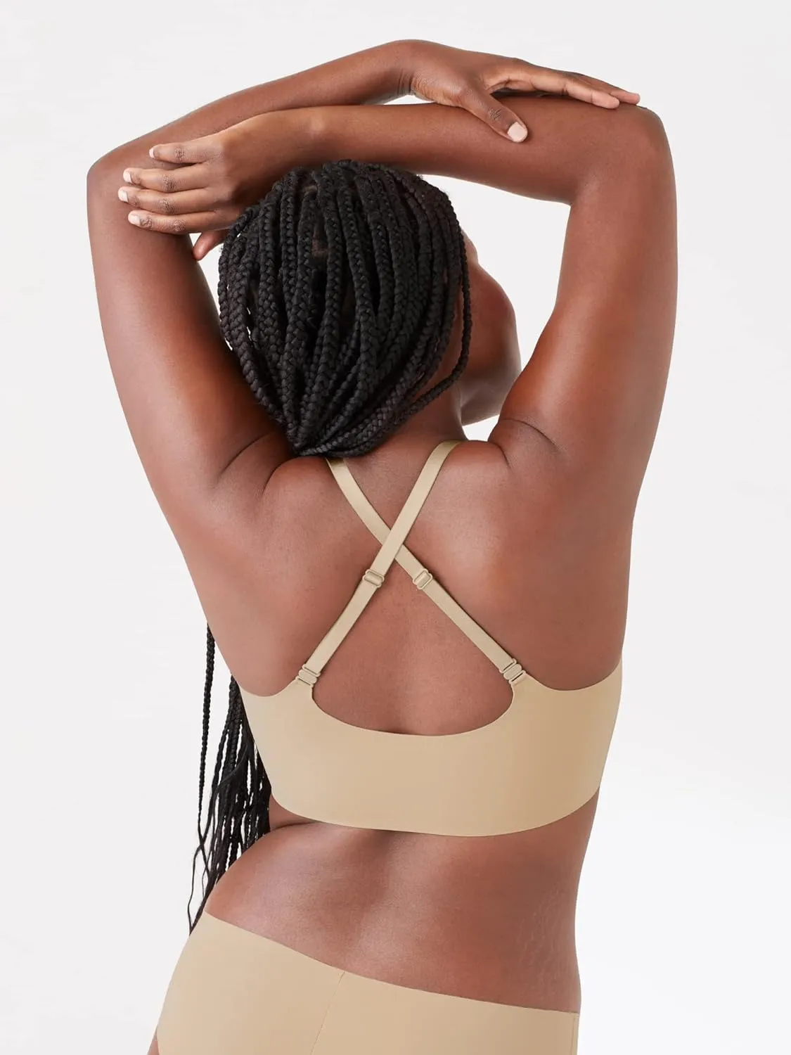 True & Co Women's True Body Triangle Convertible Strap Bra
