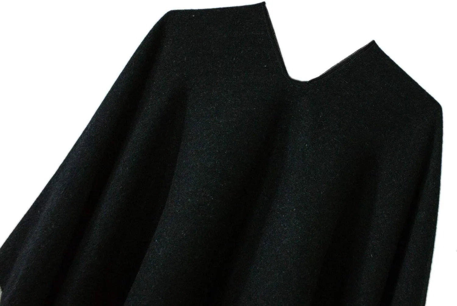 Urban CoCo Women's Shawl Wrap Poncho Ruana Cape Cardigan Open Front Coat for Fall Winter Holiday