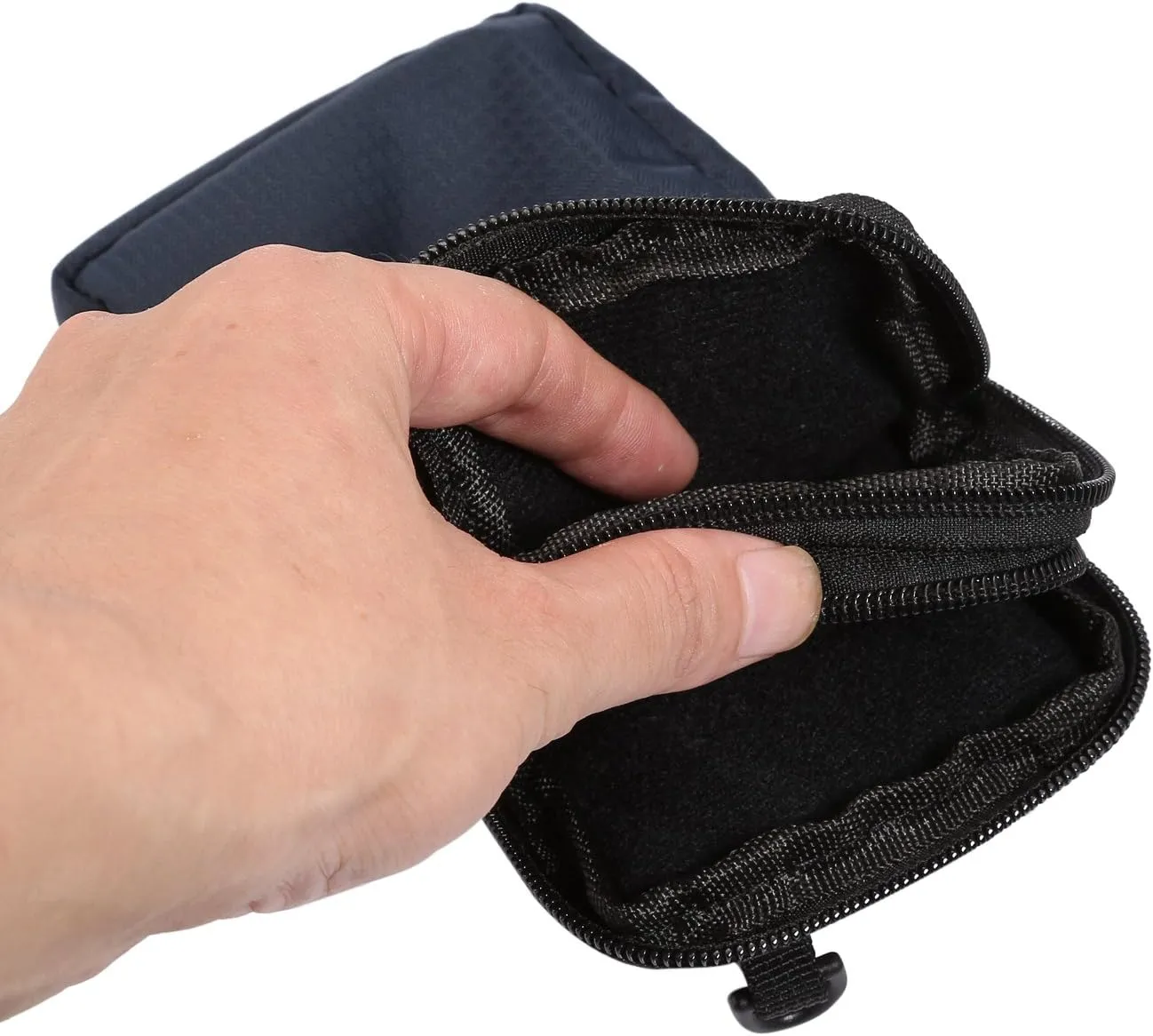 Waterproof Messenger Shoulder Bag with Cell Phone Waist Belt Pouch for Men - Multiple Pockets, Lightweight, Cross Body, Zip Sling, Strap, Business, Travel Work