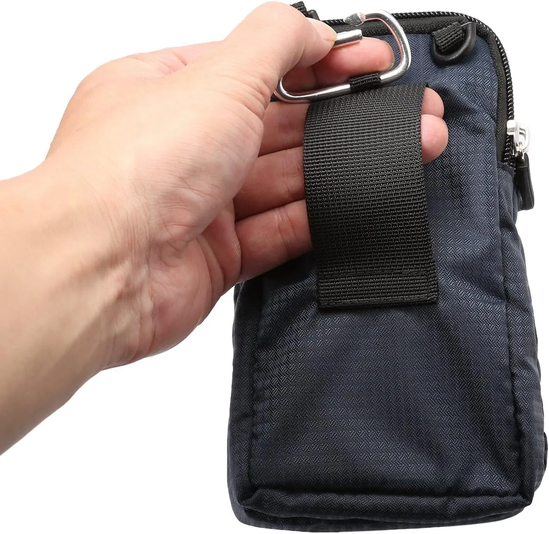 Waterproof Messenger Shoulder Bag with Cell Phone Waist Belt Pouch for Men - Multiple Pockets, Lightweight, Cross Body, Zip Sling, Strap, Business, Travel Work