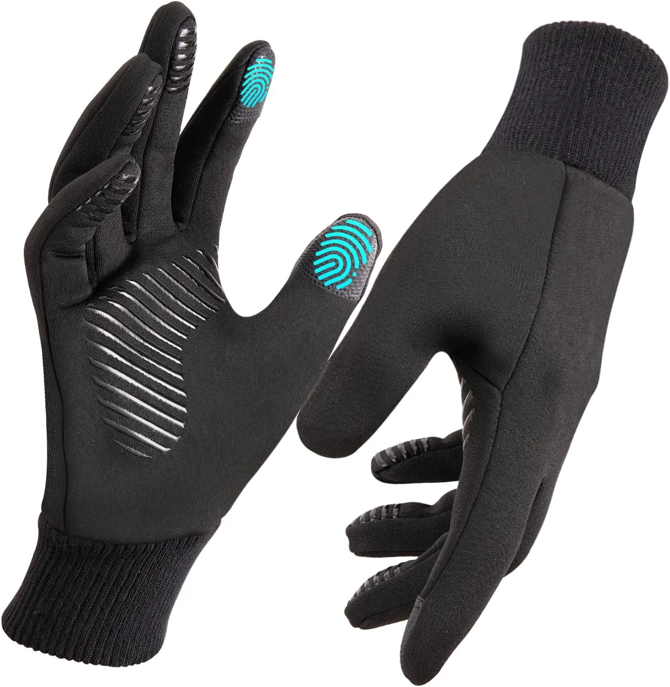 Winter Gloves for Women Running in Cold Weather - Touchscreen Gloves for Bike Hiking