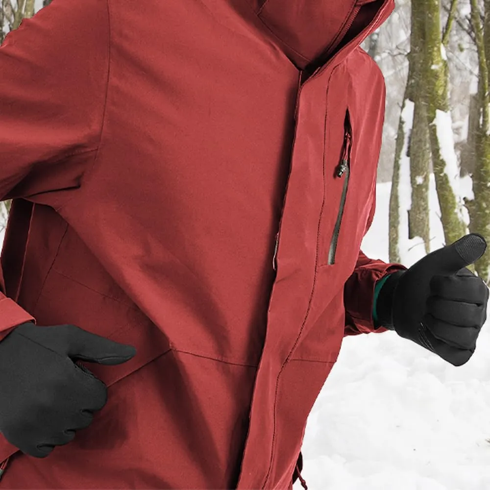 Winter Gloves for Women Running in Cold Weather - Touchscreen Gloves for Bike Hiking