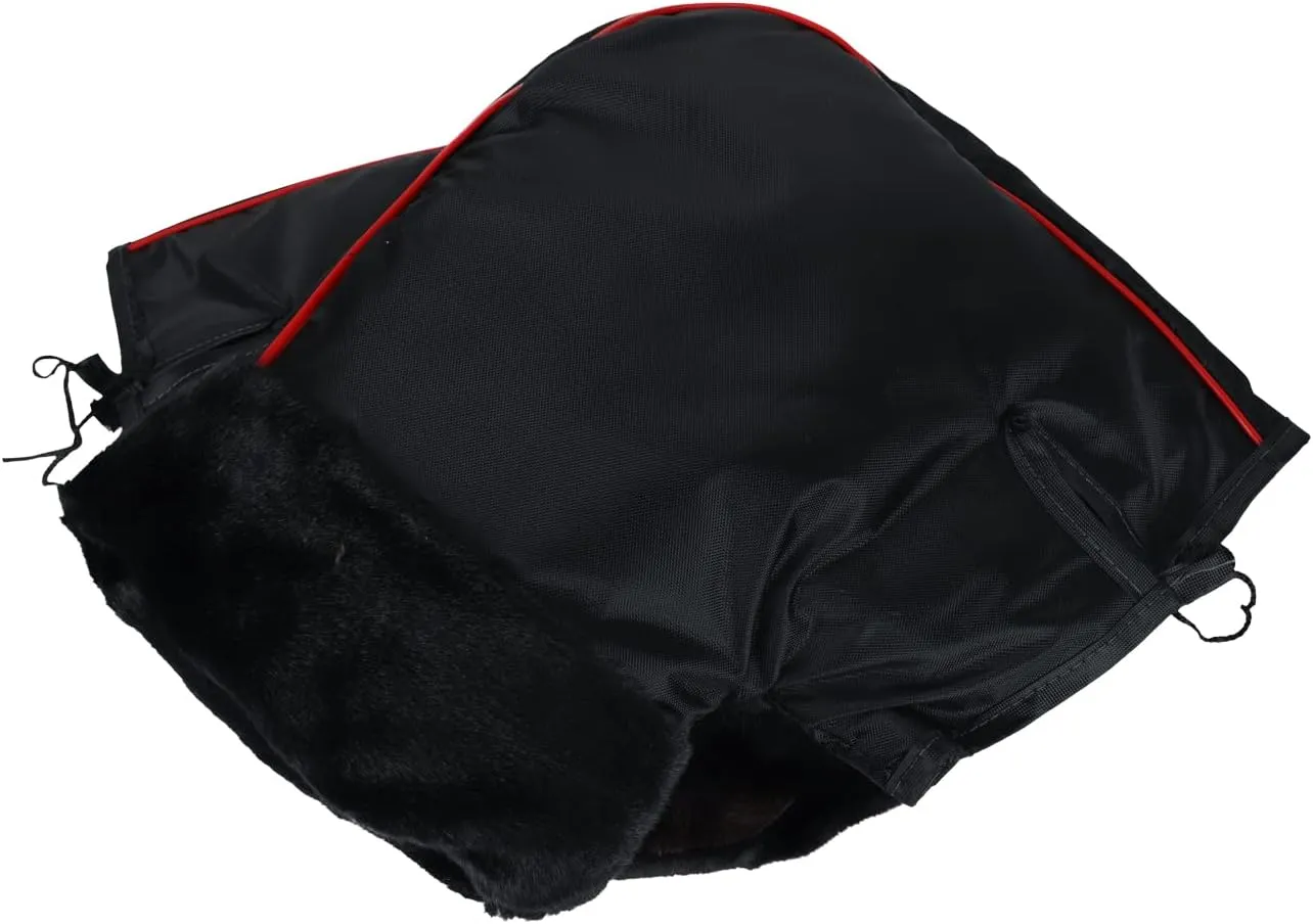 XGOPTS Winter Waterproof ATV Hand Muffs, Windproof Snowmobile Handlebar Gloves, Motorcycle Thicken Thermal Grip Handlebar Gauntlet Mitts Hand Warmer Covers
